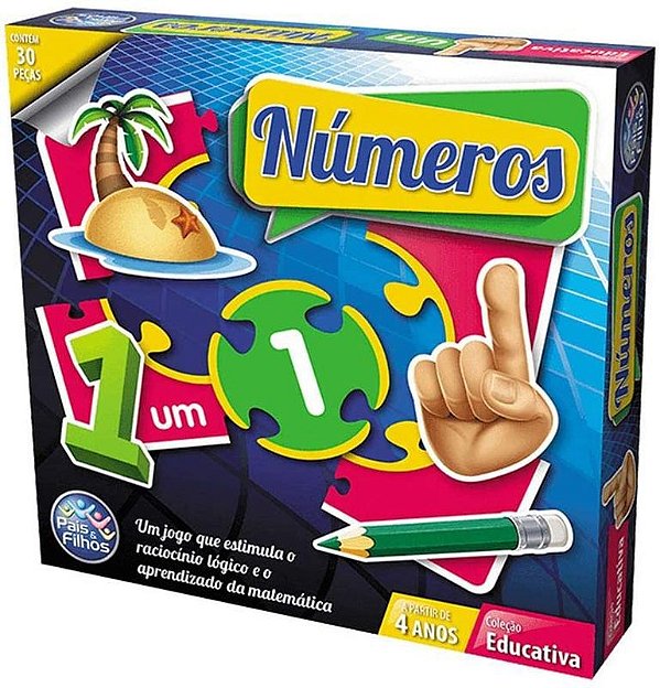 JOGO BRINCAR DE APRENDER - NUMEROS
