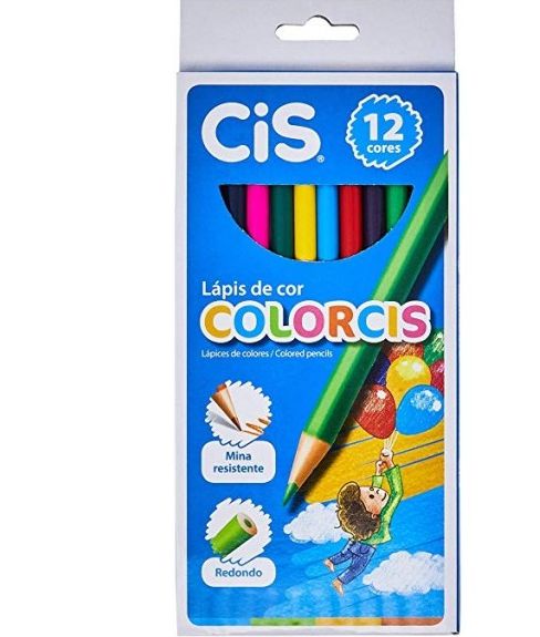 LAPIS DE COR CIS 12 CORES - COLORCIS