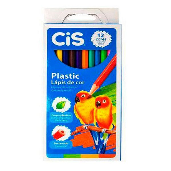 LAPIS DE COR CIS C/ 12 CORES SEXTAVADO