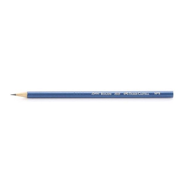 LAPIS FABER CASTELL MAX REDONDO AZU/PRETOL HB N2