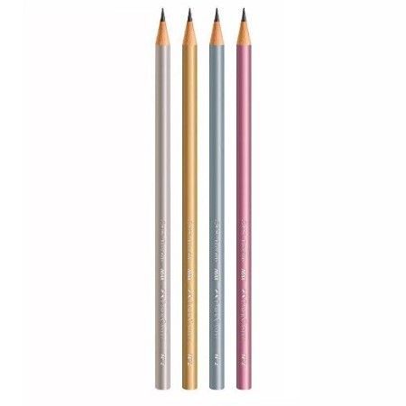 LAPIS FABER CASTELL MAX REDONDO METALLIC HB N2