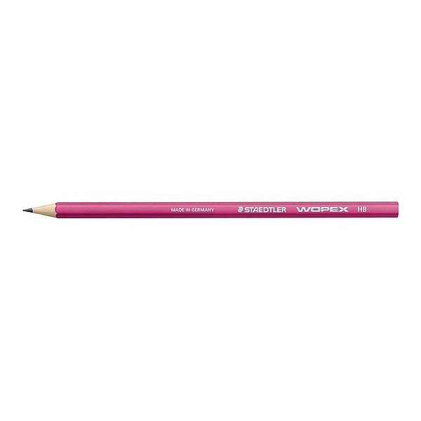LAPIS STAEDTLER WOPEX S/ BORRACHA - ROSA