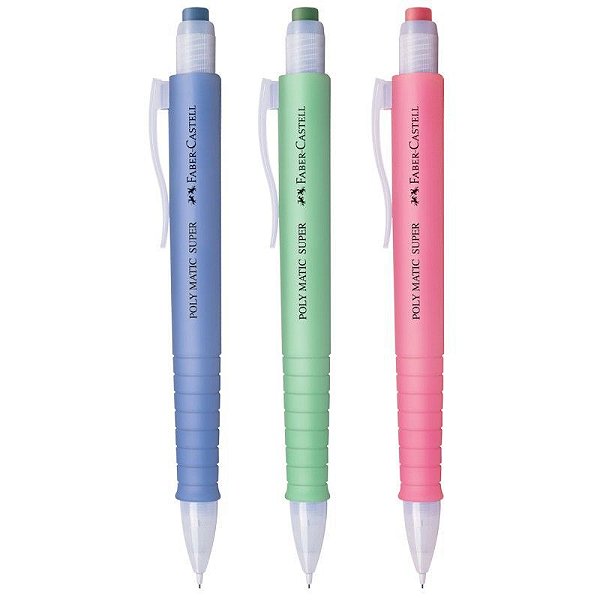 LAPISEIRA FABER POLY MATIC SUPER 0.5 - PLASTICO
