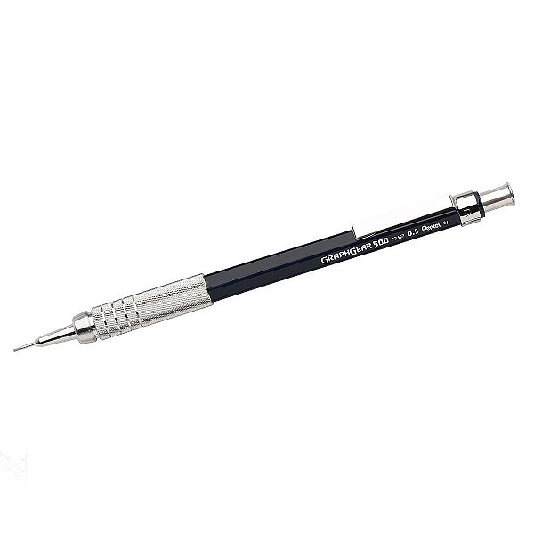 LAPISEIRA PENTEL GRAPHGEAR 500 0,5 MM - PRETA