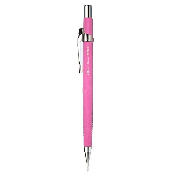 LAPISEIRA PENTEL P200 SHARP 0,3 MM - ROSA
