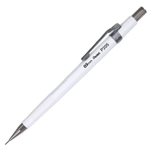 LAPISEIRA PENTEL P200 SHARP 0,5 MM - BRANCA