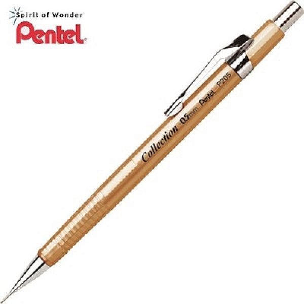 LAPISEIRA PENTEL P200 SHARP 0,5 MM - DOURADA