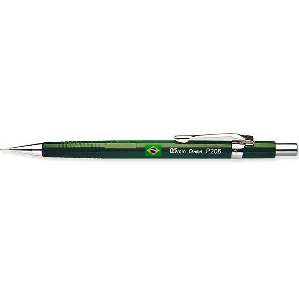 LAPISEIRA PENTEL P200 SHARP 0,5 MM - VERDE BAND