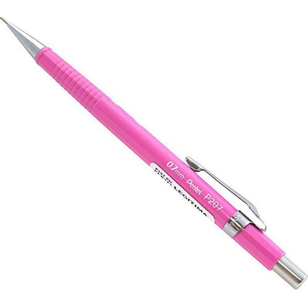 LAPISEIRA PENTEL P200 SHARP 0,7 MM - ROSA