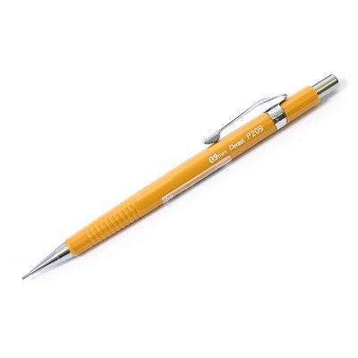 LAPISEIRA PENTEL P200 SHARP 0,9 MM - AMARELA