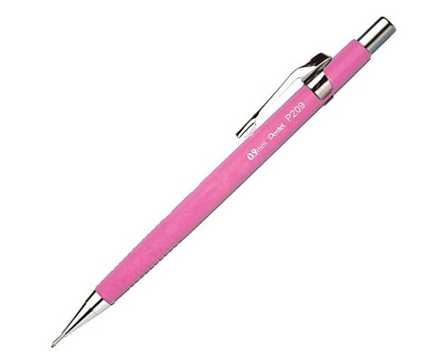 LAPISEIRA PENTEL P200 SHARP 0,9 MM - ROSA