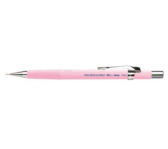 LAPISEIRA PENTEL P200 SHARP 0,9 MM - ROSA CLARO