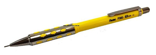 LAPISEIRA PENTEL P363 0,3MM - AMARELO