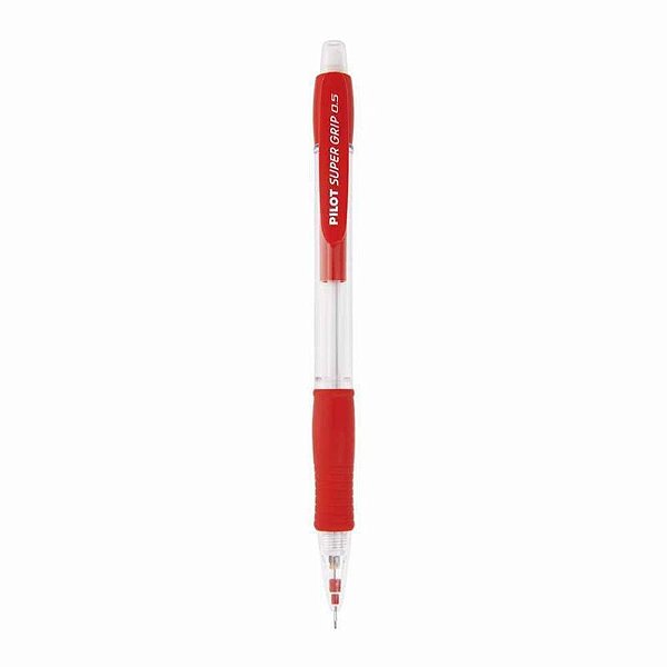 LAPISEIRA PILOT SUPER GRIP 0,5 MM - VERMELHA
