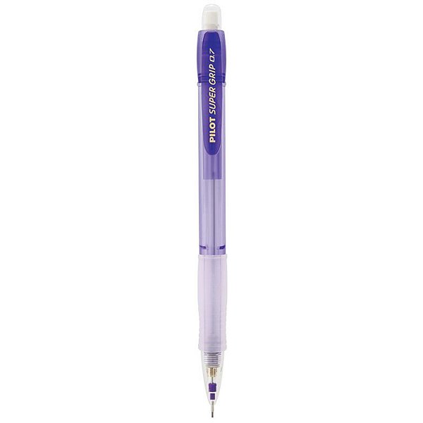 LAPISEIRA PILOT SUPER GRIP 0,7 MM - LILAS NEON