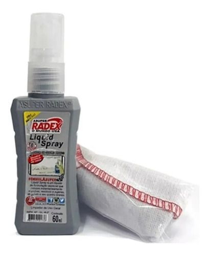 LIMPADOR PARA QUADRO BRANCO RADEX 60ML