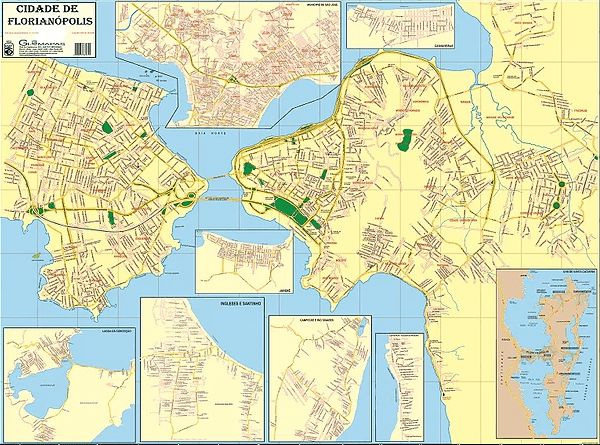MAPA - FLORIANOPOLIS