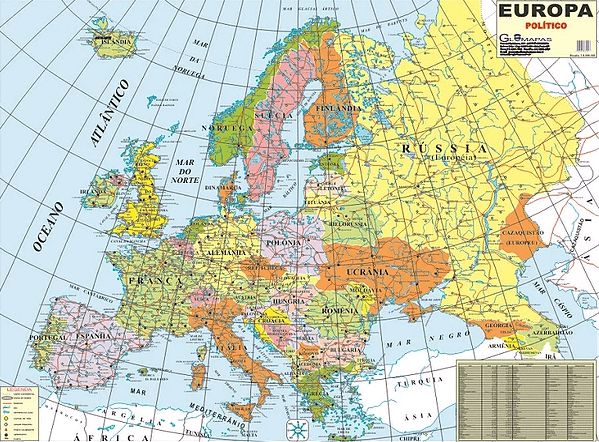 MAPA - EUROPA POLITICO
