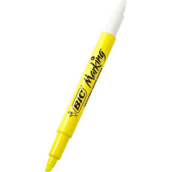 MARCA TEXTO BIC APAGÁVEL - AMARELA