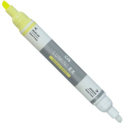 MARCA TEXTO CIS LUMINI EX - AMARELO