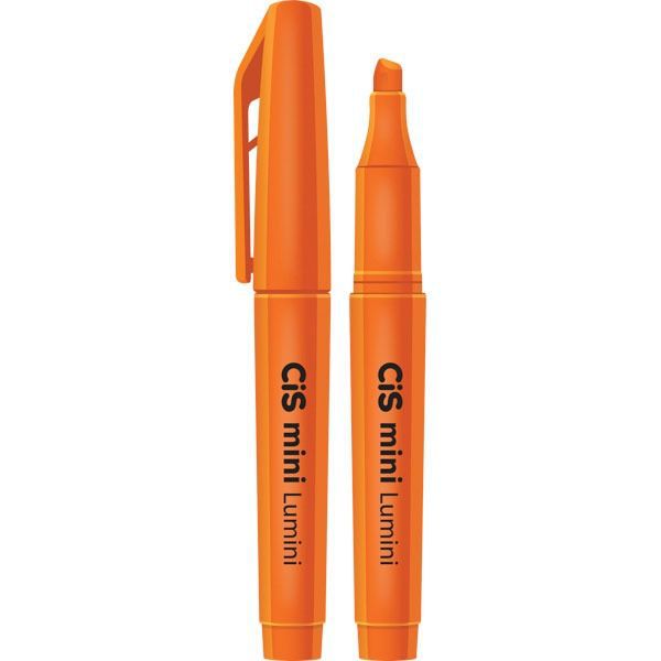 MARCA TEXTO CIS LUMINI MINI - LARANJA