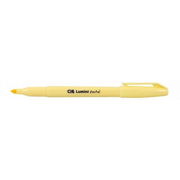 MARCA TEXTO CIS LUMINI PASTEL - AMARELO