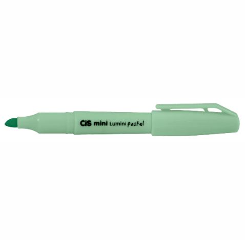MARCA TEXTO CIS MINI LUMINI PASTEL - VERDE