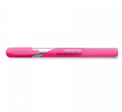 MARCA TEXTO COMPACTOR GEL FOLHAS FINAS - ROSA