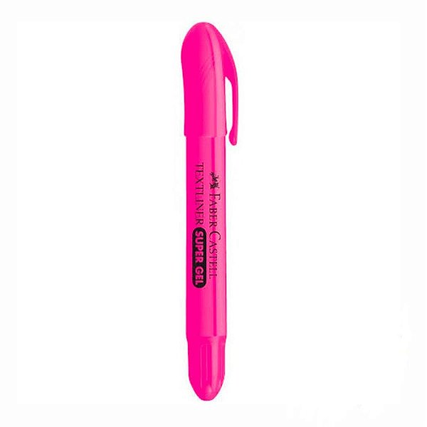 MARCA TEXTO FABER GEL - ROSA
