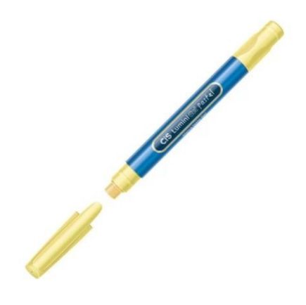 MARCA TEXTO GEL CIS LUMINI PASTEL - AMARELO