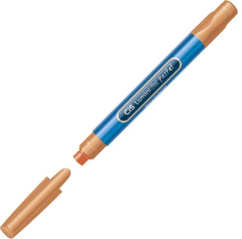MARCA TEXTO GEL CIS LUMINI PASTEL - LARANJA