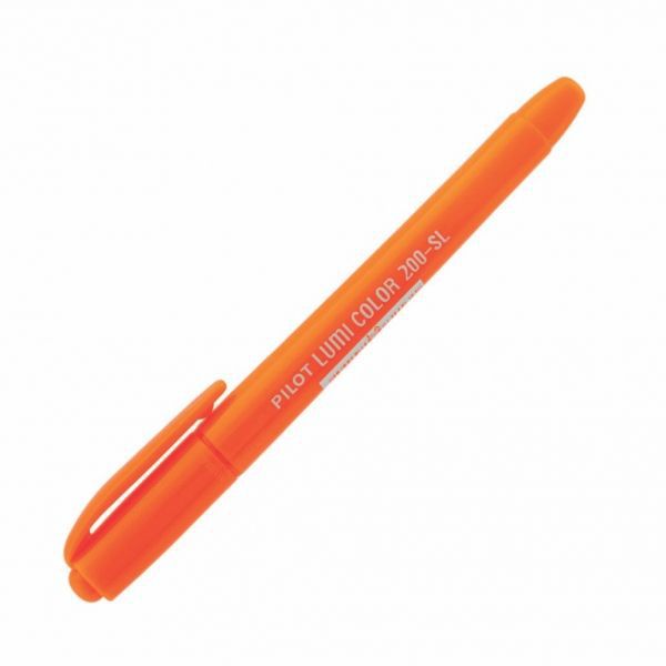 MARCA TEXTO PILOT LUMI COLOR - LARANJA