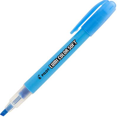 MARCA TEXTO PILOT LUMI COLOR PASTEL - AZUL