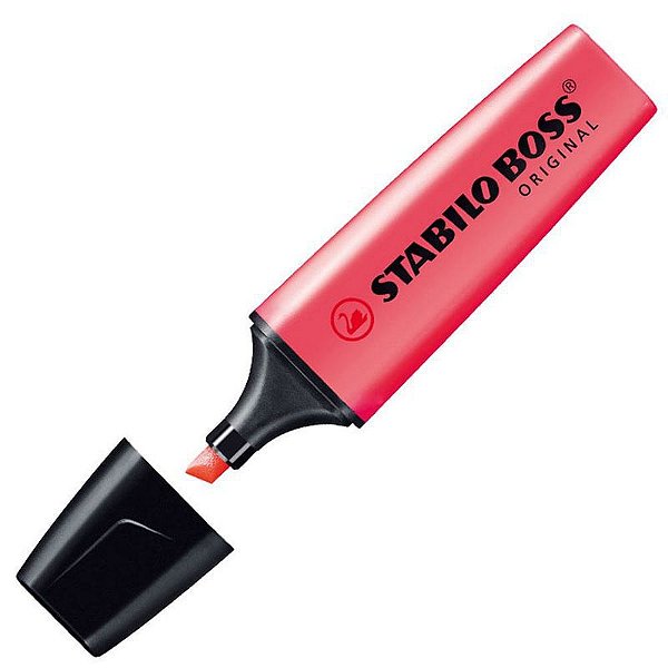 MARCA TEXTO STABILO BOSS - PINK RED 70/40
