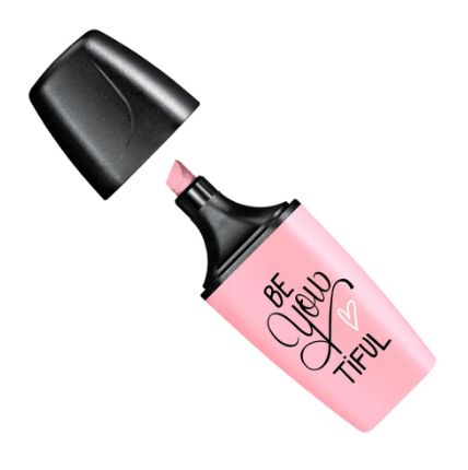 MARCA TEXTO STABILO MINI PASTEL - ROSA 07/129-7