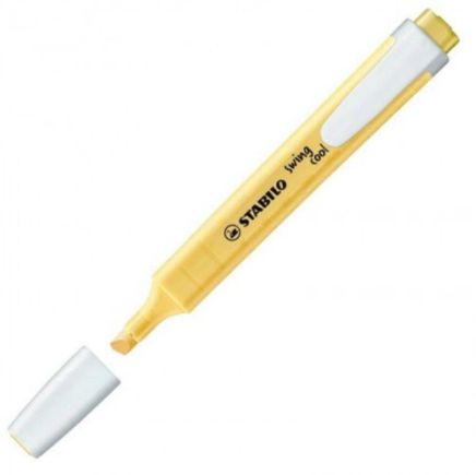 MARCA TEXTO STABILO SWING COOL PASTEL - AMARELO