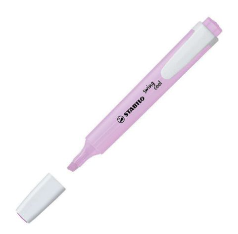 MARCA TEXTO STABILO SWING COOL PASTEL - LILAS