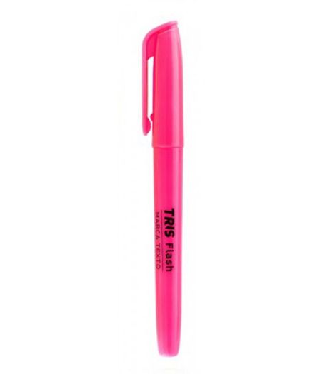 MARCA TEXTO TRIS FLASH - ROSA