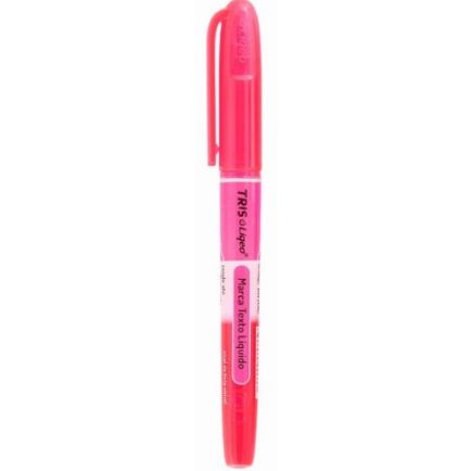 MARCA TEXTO TRIS LIQEO - ROSA