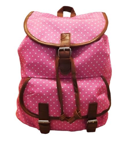 MOCHILA CLIO GIRLS POA - AZUL/ROSA/MARROM