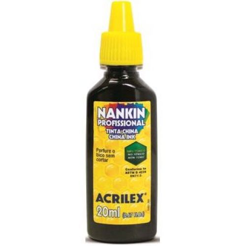 NANKIN ACRILEX 20ML - PRETO 520