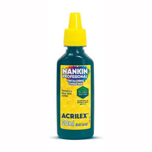 NANKIN ACRILEX 20ML - VERDE BANDEIRA 511