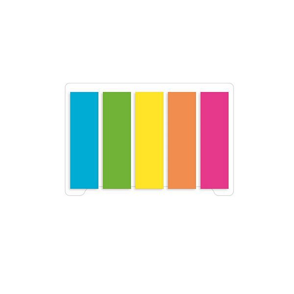 NOTA ADESIVA FLAG STICKY NOTES PET MARKERS 3553-2