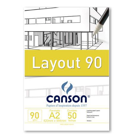 PAPEL UNID LAYOUT A2 CANSON 90G