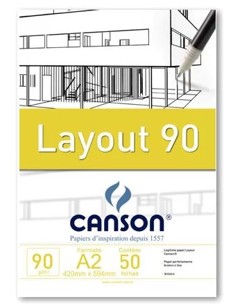 PAPEL UNID LAYOUT A3 CANSON 90G