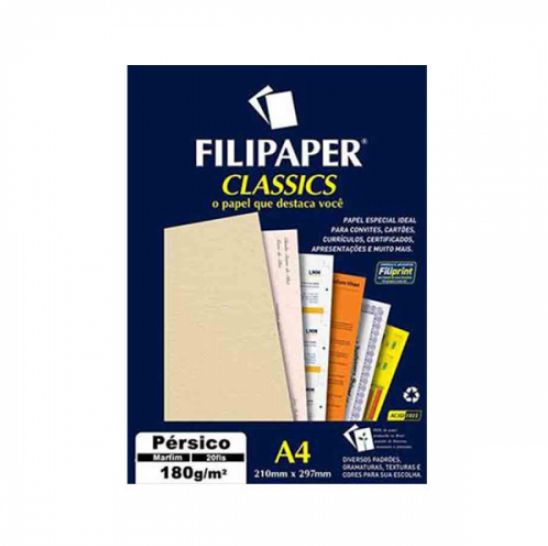 PAPEL UNID A4 PERSICO MARFIM 180G