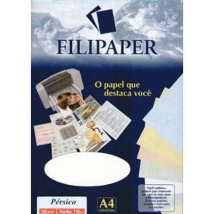 PAPEL UNID A4 PERSICO SALMAO 180G