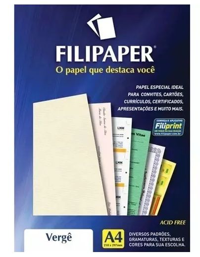 PAPEL UNID A4 VERGE BRANCO 85G (POR UNIDADE)