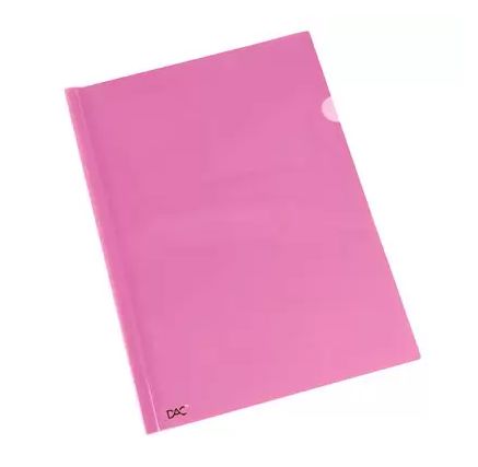 PASTA CANALETA A4 - ROSA DAC