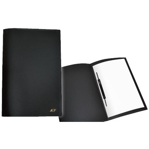 PASTA GRAMPO PLASTICO BLACK - 4039